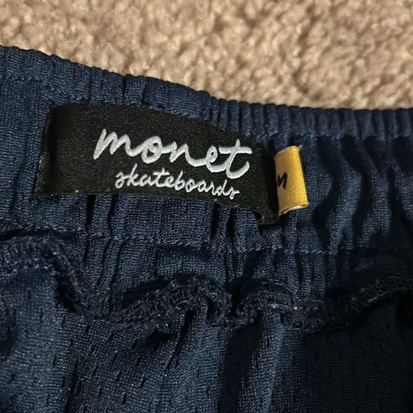 Monet Skateboarding navy shorts - Picture 2 of 5